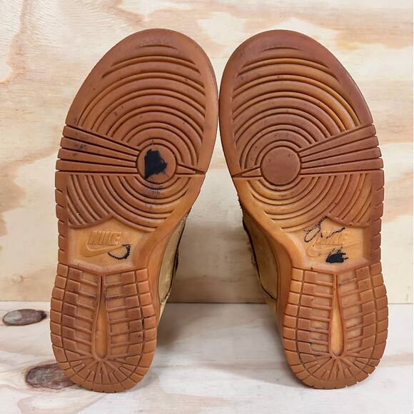 Nike - Dunk High Premium GS -Sneakers -Brown -Kids Big Unisex - 5.5 -886070-200 - Picture 8 of 9